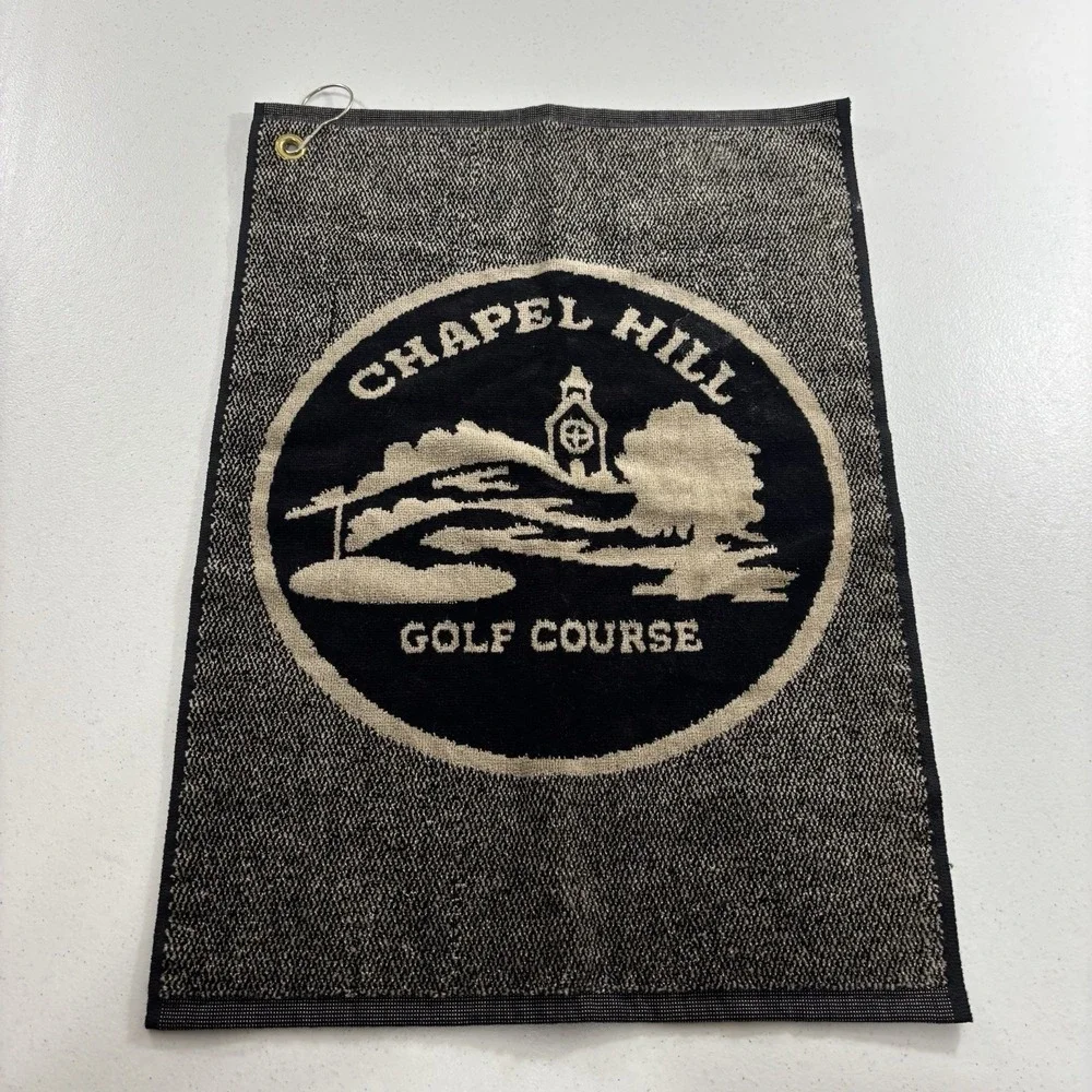 VTG Chapel Hill Pennsylvania Golf Course Logo Bag Towel Heavyweight USA MADE